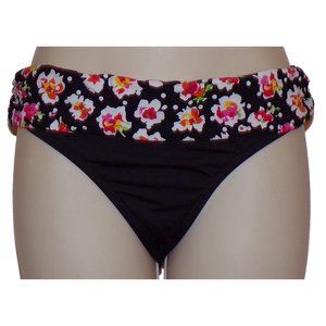 Kenneth Cole black hipster bikini bottom